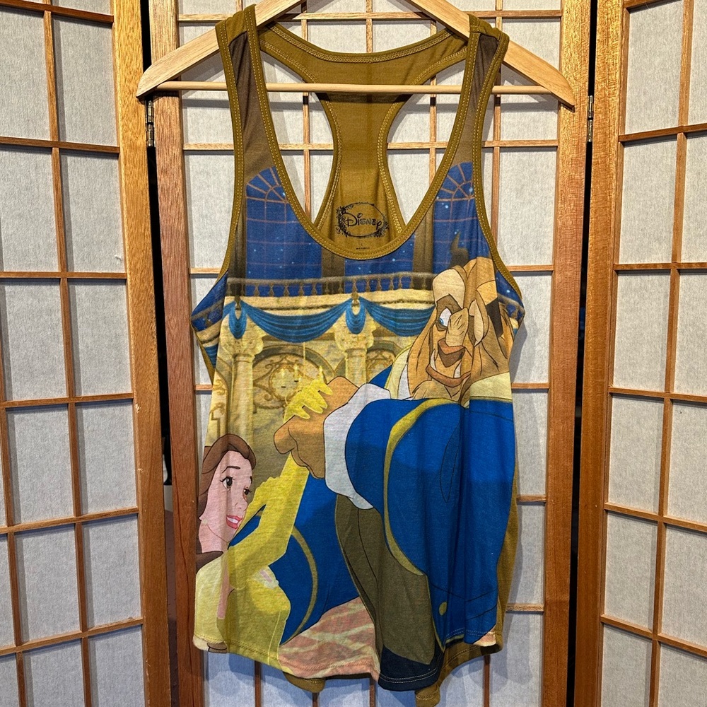 Official Disney Beauty and the Beast woman’s tank top